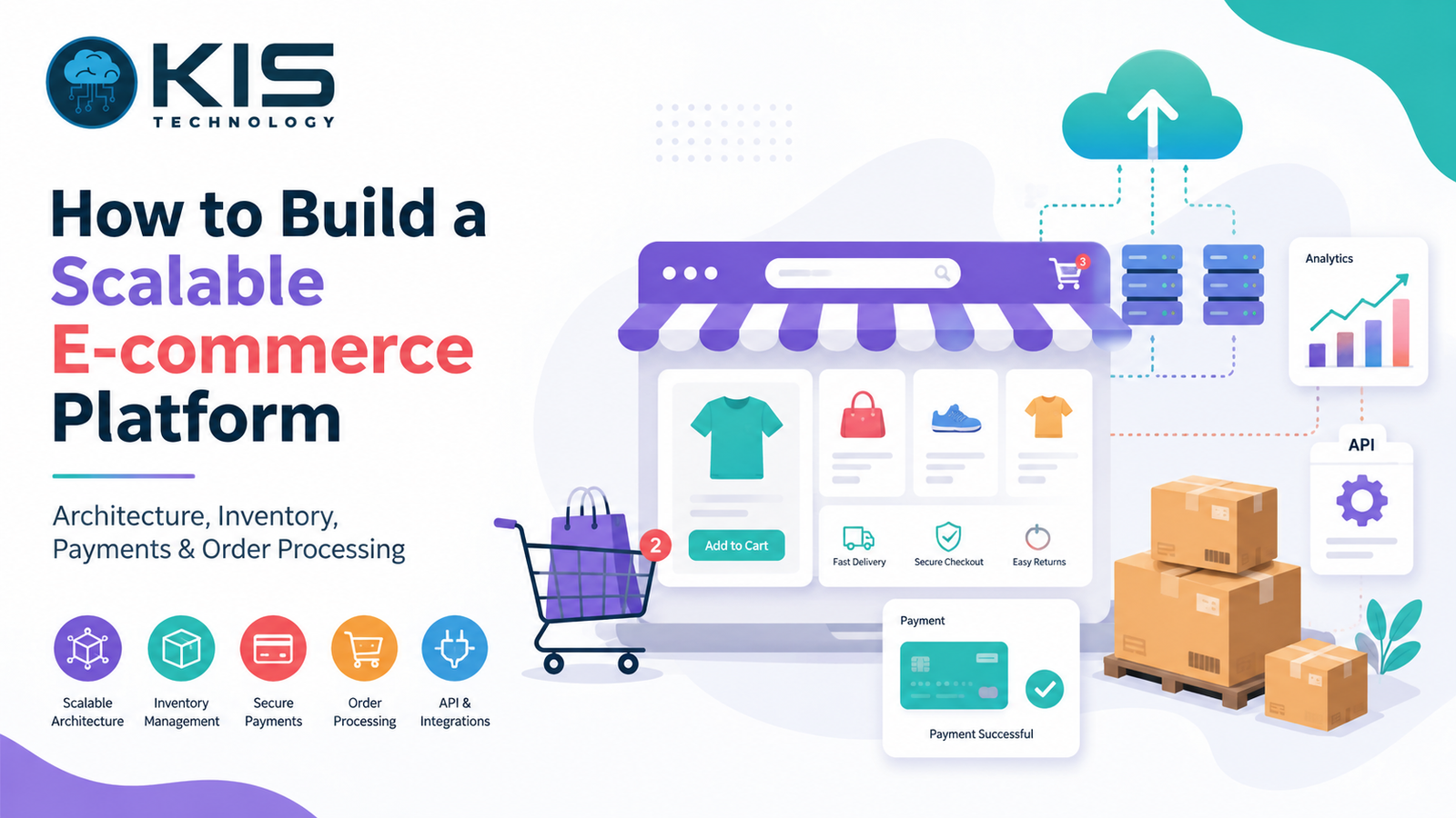 How to Build a Scalable E-commerce Platform blog cover